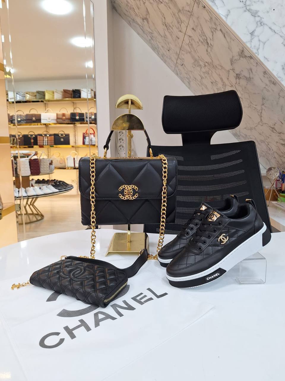 Tasche - Schuhe - Geldbörse Kombinieren