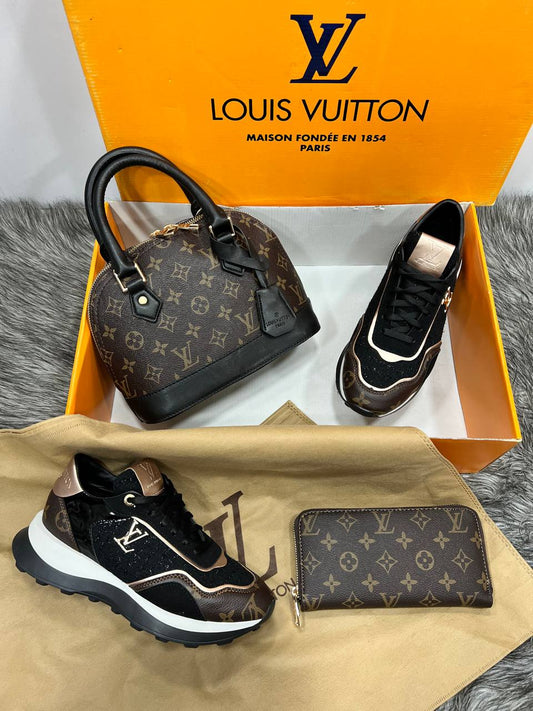 L - Ensemble sac, chaussures et portefeuille (v2)