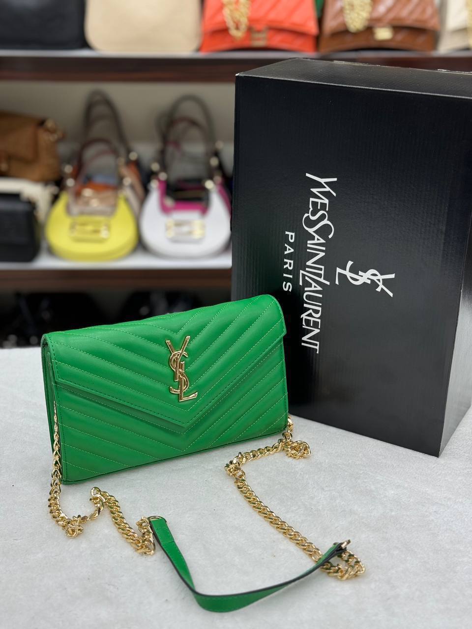 '- Quilted Shoulder Bag