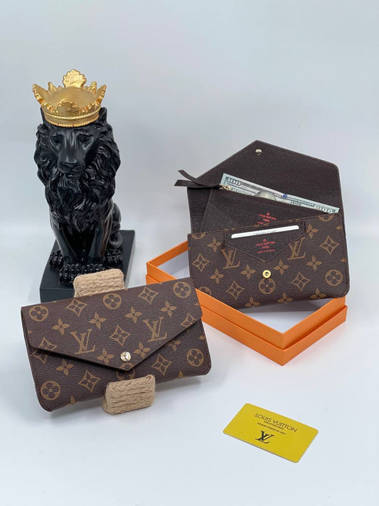Jeanne Wallet Cuir véritable