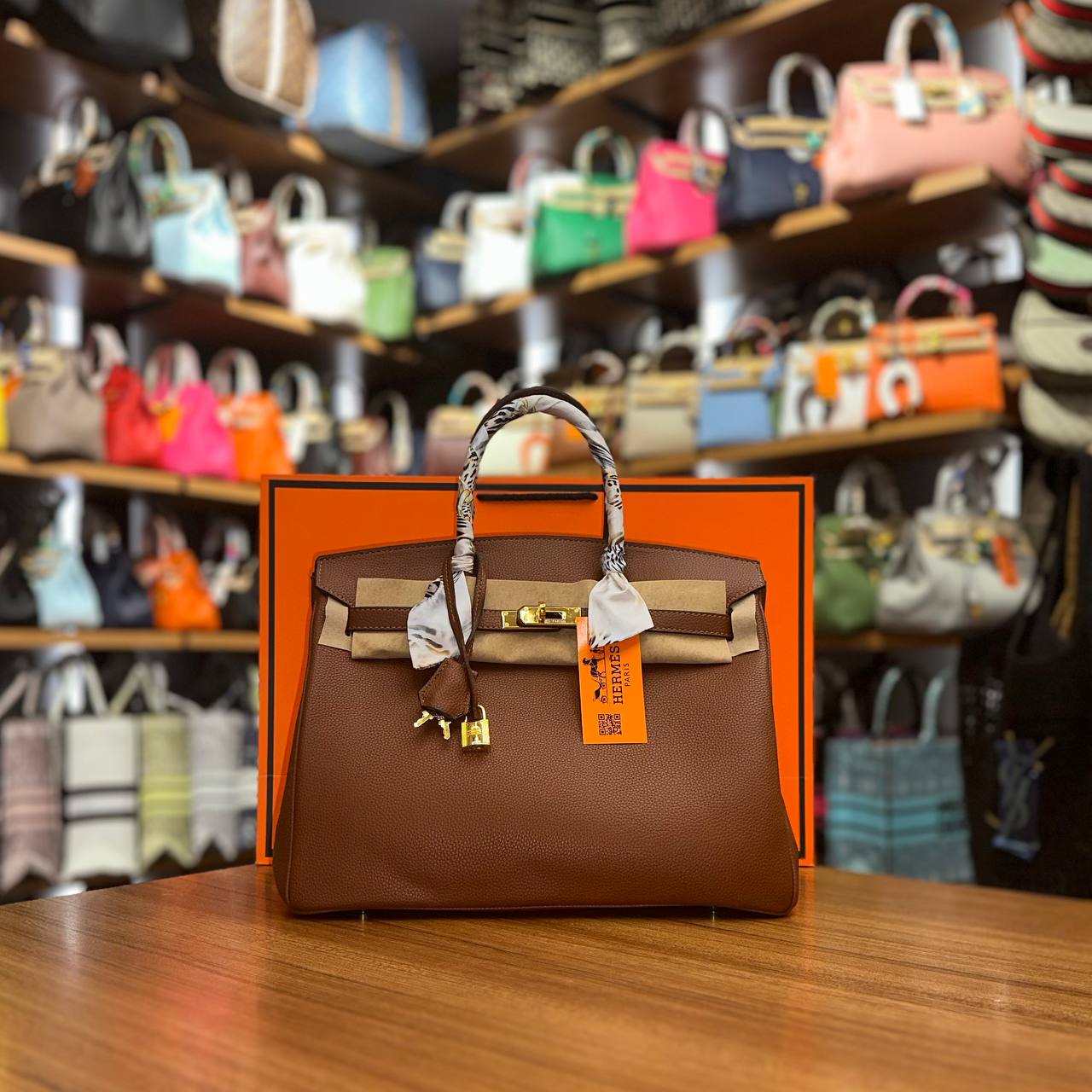 '- Birkin 35 [Leather]