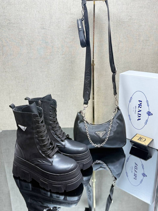 PRD - Sac et botte en cuir