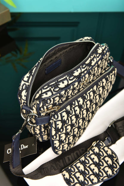 Saddle Triple Pouch