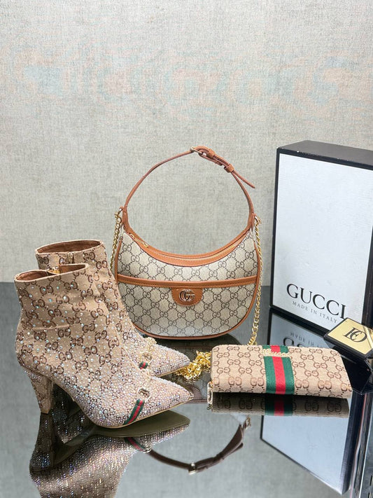 Sac, botte et portefeuille GG