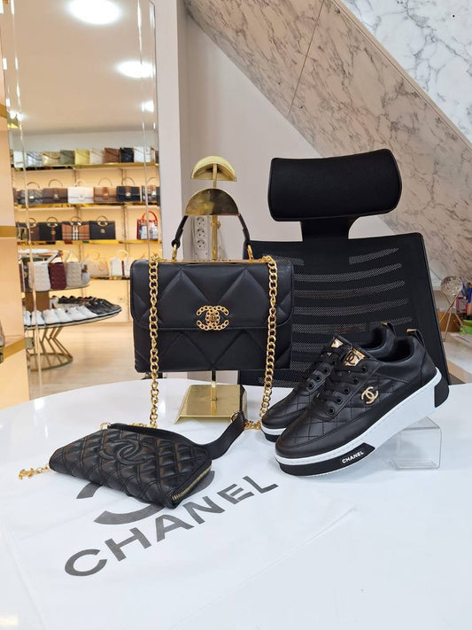 Sac - Chaussures - Portefeuille Combine