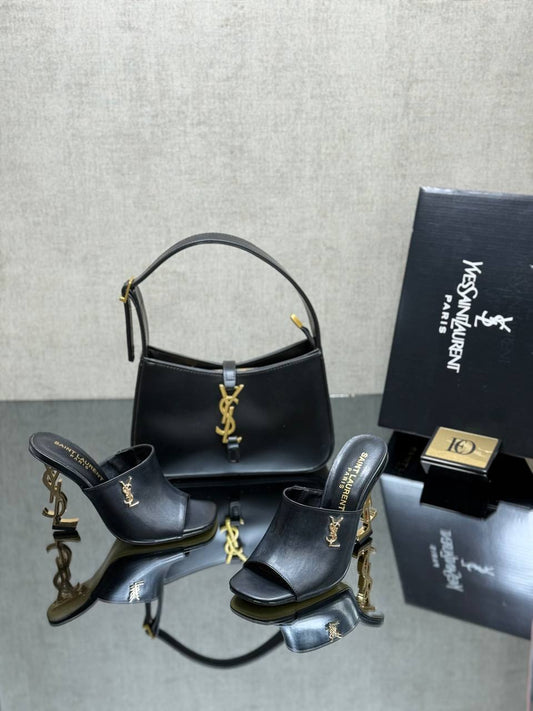 Sac et chaussures et portefeuille