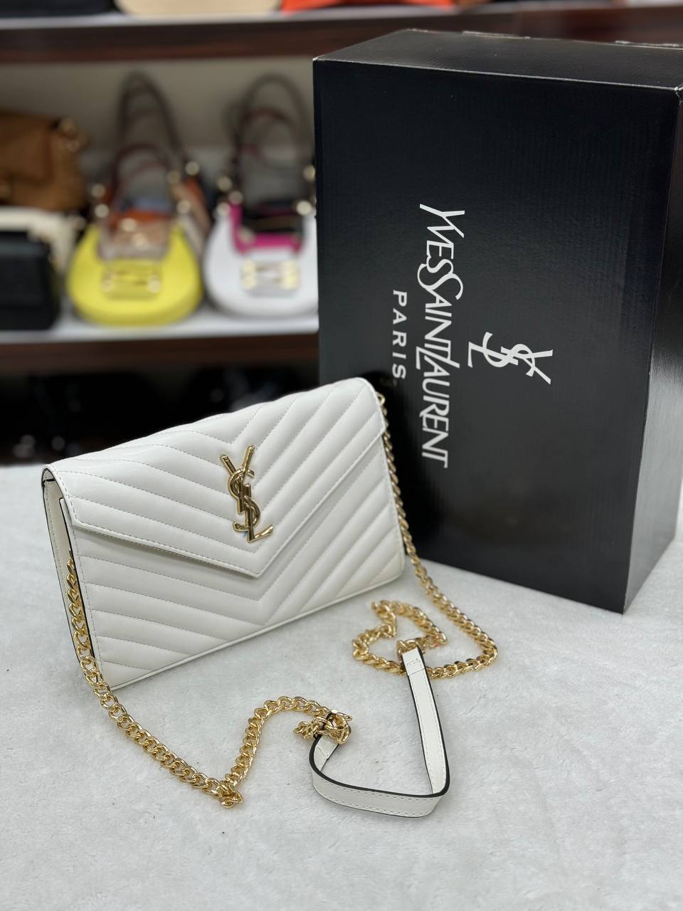 '- Quilted Shoulder Bag (Big)