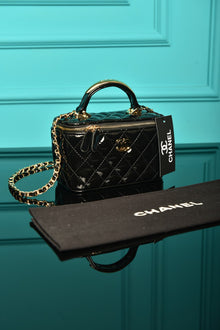 Quilted Small Lambskin Vanity Case
